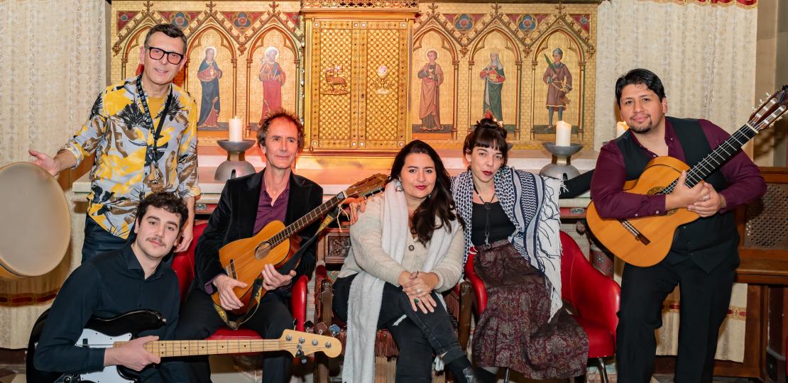Wetteren Nov 2024 PaTi-PaMi with our two singers Vanesa and Paola here together