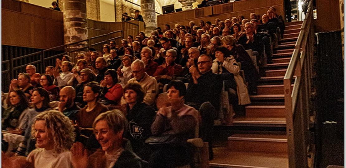 The audience with PaTi-PaMi concert 13  dec 2024 Mechelen