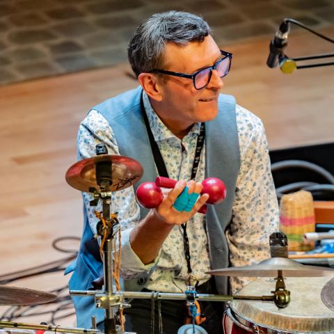 Band member Peter van Woensel